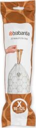 Brabantia PerfectFit szemeteszsák, X méret, 10-12L, 20 zsák/tekercs - 116728 (116728)