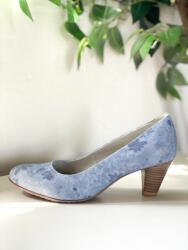 Tamaris kék tavaszi zárt cipő (1-22400-28)