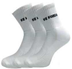 FZ Forza Comfort Sock Long tollaslabda, squash sportzokni - 3 pár (fehér)