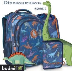 budmil dinoszauruszos ergonomikus iskolatáska SZETT (10220013-004233/SZETT)