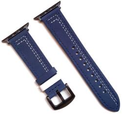 Viljar Limited Blue Apple Watch bőrszíj 42/44/45 MM/Ultra