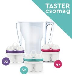 BWT Víz az életstílusomhoz? taster-csomag: BWT AQUALIZER HOMe asztali vízszűrő kancsó 2, 7 L - háromféle szűrőbetéttel, hogy megtaláld a hozzáillőt (815077TASTER3)