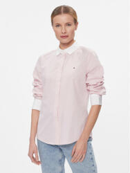 Tommy Hilfiger Ing Fill A Fill Regular Shirt WW0WW40531 Rózsaszín Regular Fit (Fill A Fill Regular Shirt WW0WW40531)