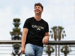 Personal Tricou bărbați - Groom Mărimea - Adult: M, Culori: Negru