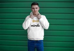 Personal Hanorac bărbați pereche - Mire Mărimea - Adult: L, Culori: Alb