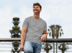 Personal Tricou bărbați simplu - Cavaler de onoare Mărimea - Adult: XL, Culori: Gri