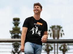 Personal Tricou bărbați - Echipa mirelui Siluetă Mărimea - Adult: S, Culori: Negru