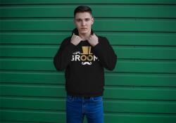 Personal Hanorac bărbați - Team Groom Mărimea - Adult: L, Culori: Negru