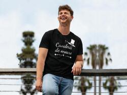 Personal Tricou bărbați - Cavaler de onoare pălărie Mărimea - Adult: L, Culori: Negru