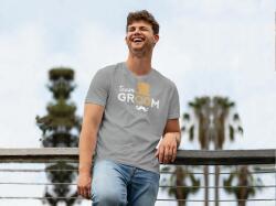 Personal Tricou bărbați - Team Groom Mărimea - Adult: XL, Culori: Gri