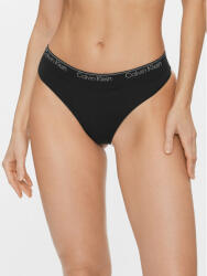 Calvin Klein Underwear Tanga Thong 000QF7095E Fekete (Thong 000QF7095E)
