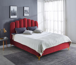 Pat Cloud 180x200 cm Tapitat Catifea Crem Somiera Inclusa (cod ML 2006-01) (C1082-6133)