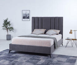 Pat Deja Vu 160x200 cm Tapitat Catifea Burgundy Somiera Inclusa (cod ML 2005-11) (c888-8916)
