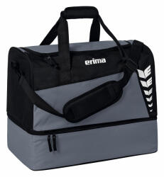 Erima Six Wings Sportsbag Sporttáska Alsó Rekesszel sötétszürke/fekete (Erima-SIX-WINGS-Sports-Bag-with-Bottom-Compartment-slate-grey-black-S-7232309)