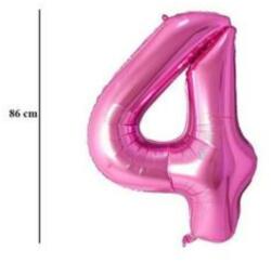FUNGRAM 34 inch-es 4 Rózsaszín - Pink Számos Super Shape Fólia Lufi