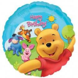 ANAGRAM 18 inch-es Micimackós - Pooh és Friends Sunny Birthday (Winnie the Pooh) - Születésnapi Fólia Léggömb
