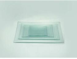Glass Product Üvegtál téglalap 8x16 cm-es