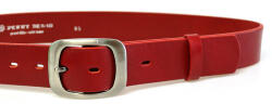 Penny Belts 9993 Női bőröv piros színben 100cm