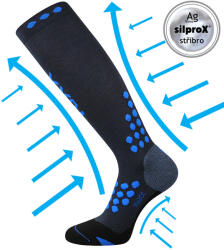 Voxx Marathon kompressziós zokni sötétkék 1 pár 43-46 117032 (117032)