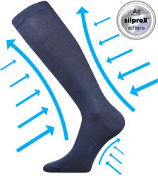 Lonka kompressziós zokni Kooperan sötétkék 1 pár 35-38 109180 (109180)
