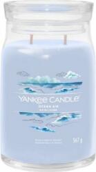 Yankee Candle Signature Ocean Air üvegben 2 kanóc illatgyertya 567 g