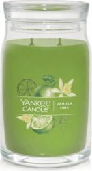 Yankee Candle Signature Vanilla Lime 2 kanóc üvegben 567 g