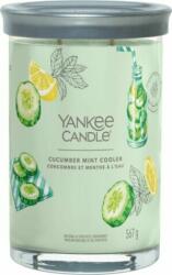 Yankee Candle Signature Cucumber Mint Cooler illatgyertya 2 kanóc 567 g