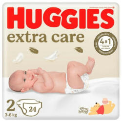 Huggies Extra Care 2 3-6 kg 24 db