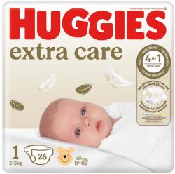 Huggies Extra Care 1 2-5 kg 26 db