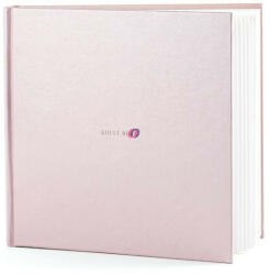 D&D Vendégkönyv papír 20, 5x20, 5cm rózsaszín (KWA40EN)
