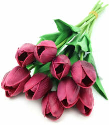 D&D Élethű tapintású tulipán halvány Bíbor 33 cm 1db (GD2311163K)