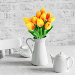 D&D Élethű tapintású tulipán Narancs 33 cm 1db (GD1911324A)