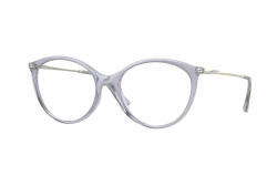 Vogue Rama ochelari cu lentile dama, Vogue, Oval, Plastic, Mov/Argintiu (5387--2925-51-17-140)
