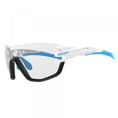 SH+ RG 5500 Reactive Fotokromatikus Sportszemüveg, fehér-kék/Flash Blue