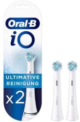 Oral-B iO Ultimate Clean elektromos fogkefe pótfej, 2 db-os, fehér (iORBCW-2) (iO Ultimate Clean 2)