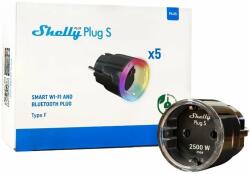 Shelly Pachet 5 Shelly Plus Plug S negre monitorizare consum (3800235267516)