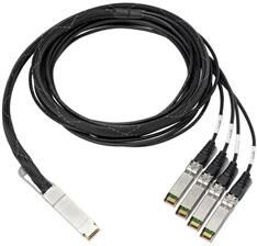 HP HPE 845416-B21 100Gb QSFP28 to 4x25Gb SFP28 3m Direct Attach Copper Cable (845416-B21)