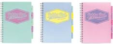 Pukka Pad Project Book Pastel A4 vonalas spirálfüzet (A15550P81) - bestbyte