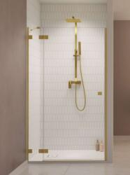 Radaway Zuhanyajtó, Radaway Essenza Pro Brushed Gold DWJ szálcsiszolt arany zuhanyajtó 80 átlátszó balos - zuhanykabin