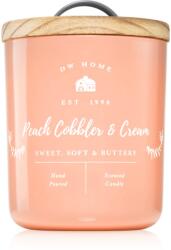 DW HOME Farmhouse Peach Cobbler & Cream lumânare parfumată 240 g