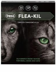 PESS Flea-Kil Zgarda antiparazitara caini si pisici talie mica 35 cm + Bio Sampon caini, pentru descurcarea blanii 200 ml
