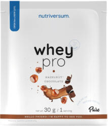Whey PRO - 30 g - mogyorós-csokoládé - Nutriversum