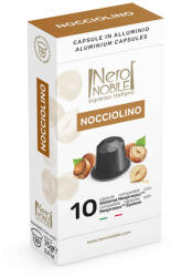 Neronobile Nocciolino Aluminium Nespresso kompatibilis mogyorós cappuccino kapszula 10db dobozban