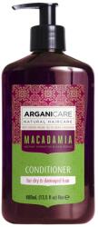 Arganicare Balsam cu ulei de macadamia pentru par uscat si deteriorat, 400ml, Arganicare