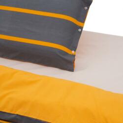 Heinner Set De Pat Single Bumbac Grey/Orange (HR-2SBED-ORG) - etoc Lenjerie de pat