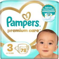 Pampers Premium Care 3 6-10 kg 78 db