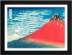 GB eye Afiș înrămat GB Eye Art: Hokusai - Red Fuji (GBYDCO251)