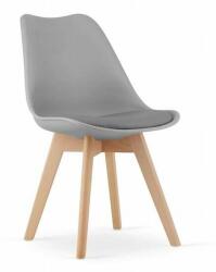 ARTOOL Konyha/nappali szék, Artool, Mark, PP, fa, szürke, 49x42x82 cm (ART-3317_1)