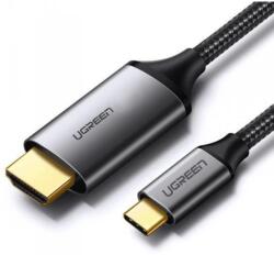 UGREEN USB 2.0 Type C HDMI Átalakító Fekete-Szürke 1.5m 50570 (50570)