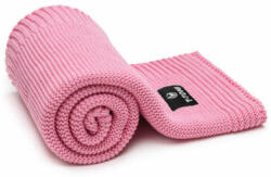 TTomi T-TOMI Pătură tricotată TOAMNĂ Valuri roz (9968) Lenjerii de pat bebelusi‎, patura bebelusi